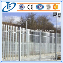 Sicherheit PVC überzogen Palisade Zaun zum Verkauf Made in Anping (China Lieferant)